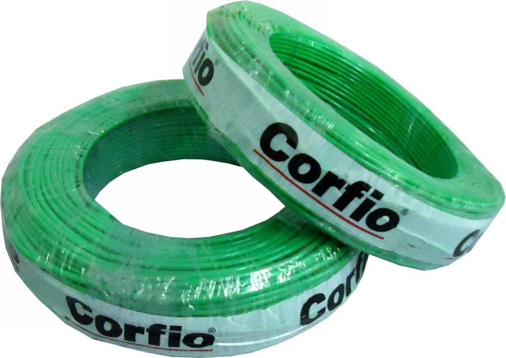 Cabo Flexível 6mm Verde Corfio - metro