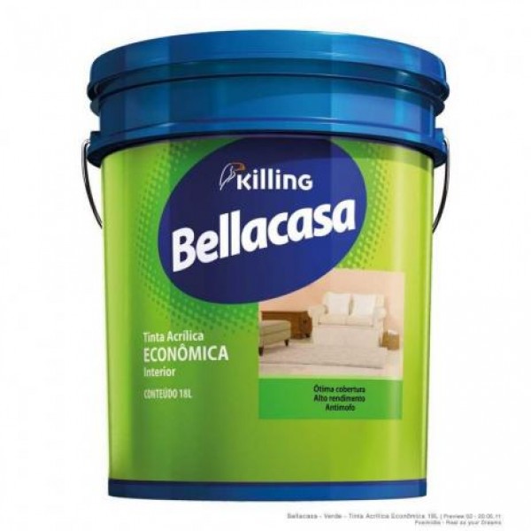 Tinta Killing Bellacasa Standart Acrílico Fosco (venda loja física)