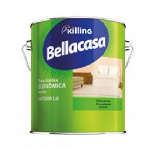 Tinta Acrílica Fosca Killing Bellacasa Cores (venda loja física)